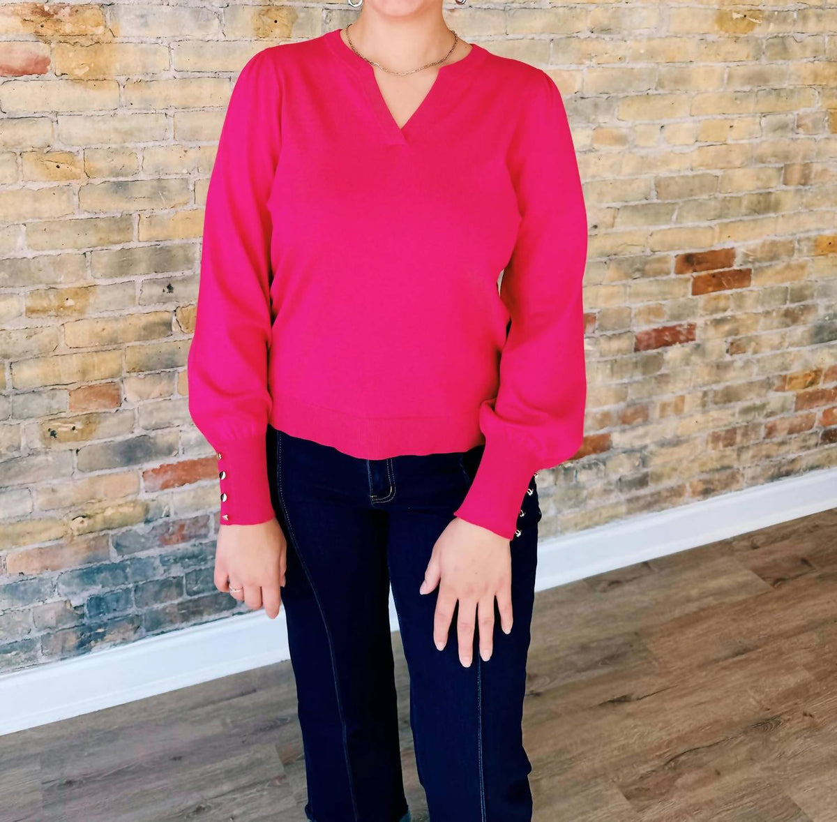 Coco Y Club - Vivian V-neck Sweater