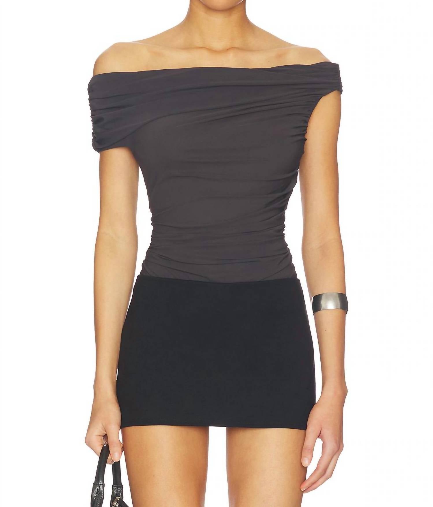 Agolde - Sherilyn Off The Shoulder Bodysuit