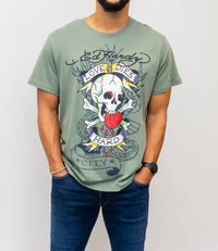 Ed Hardy - Heart Skull Tee