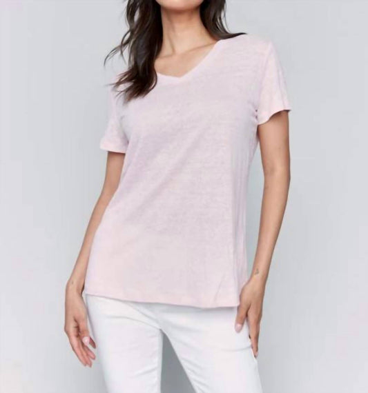 Charlie B - Short Sleeve V-neck T-shirt