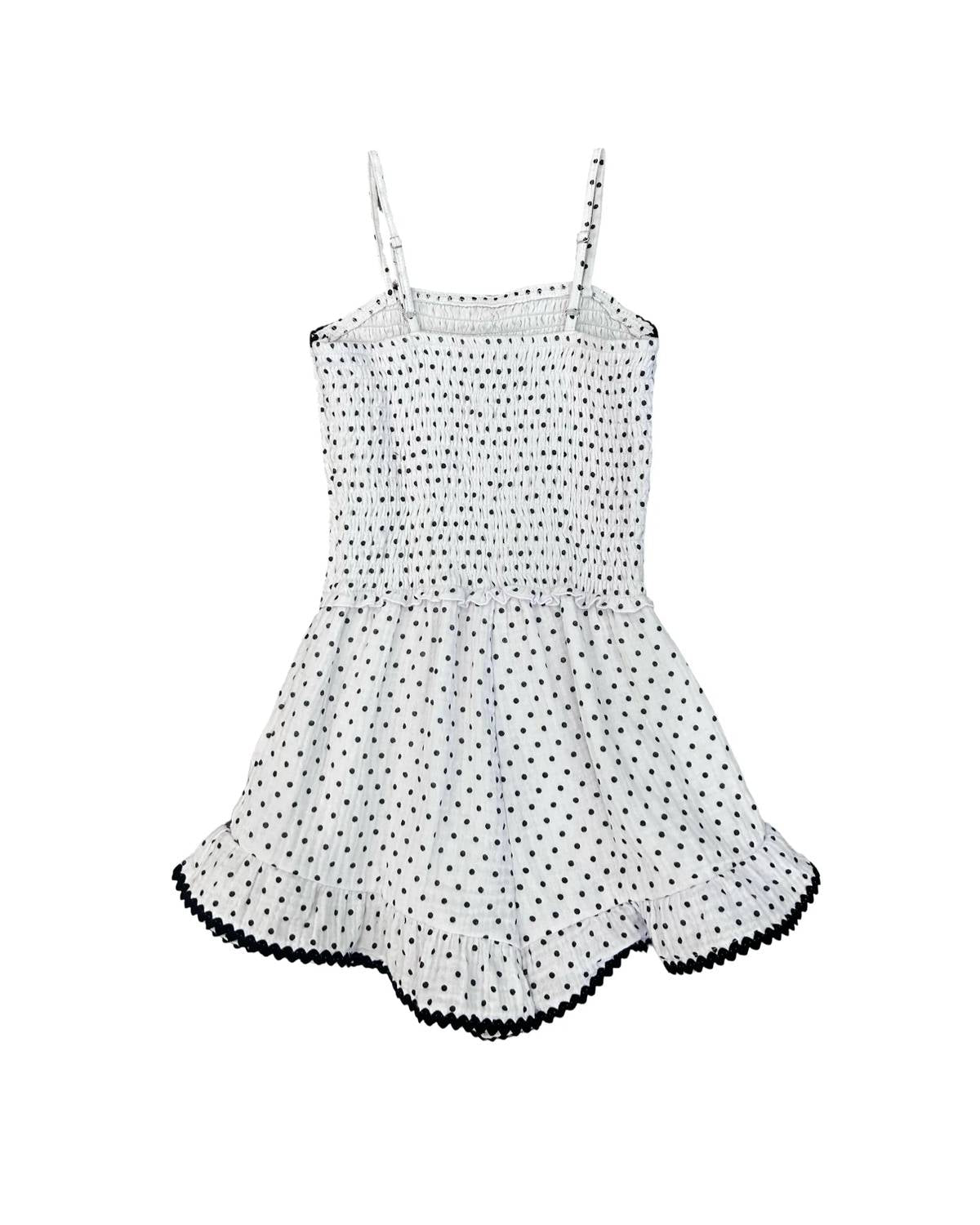 Flowers By Zoe - Girl's Polka Dot Romper