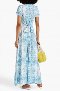 Melissa Odabash - Petunia Paisley-print Voile Maxi Dress
