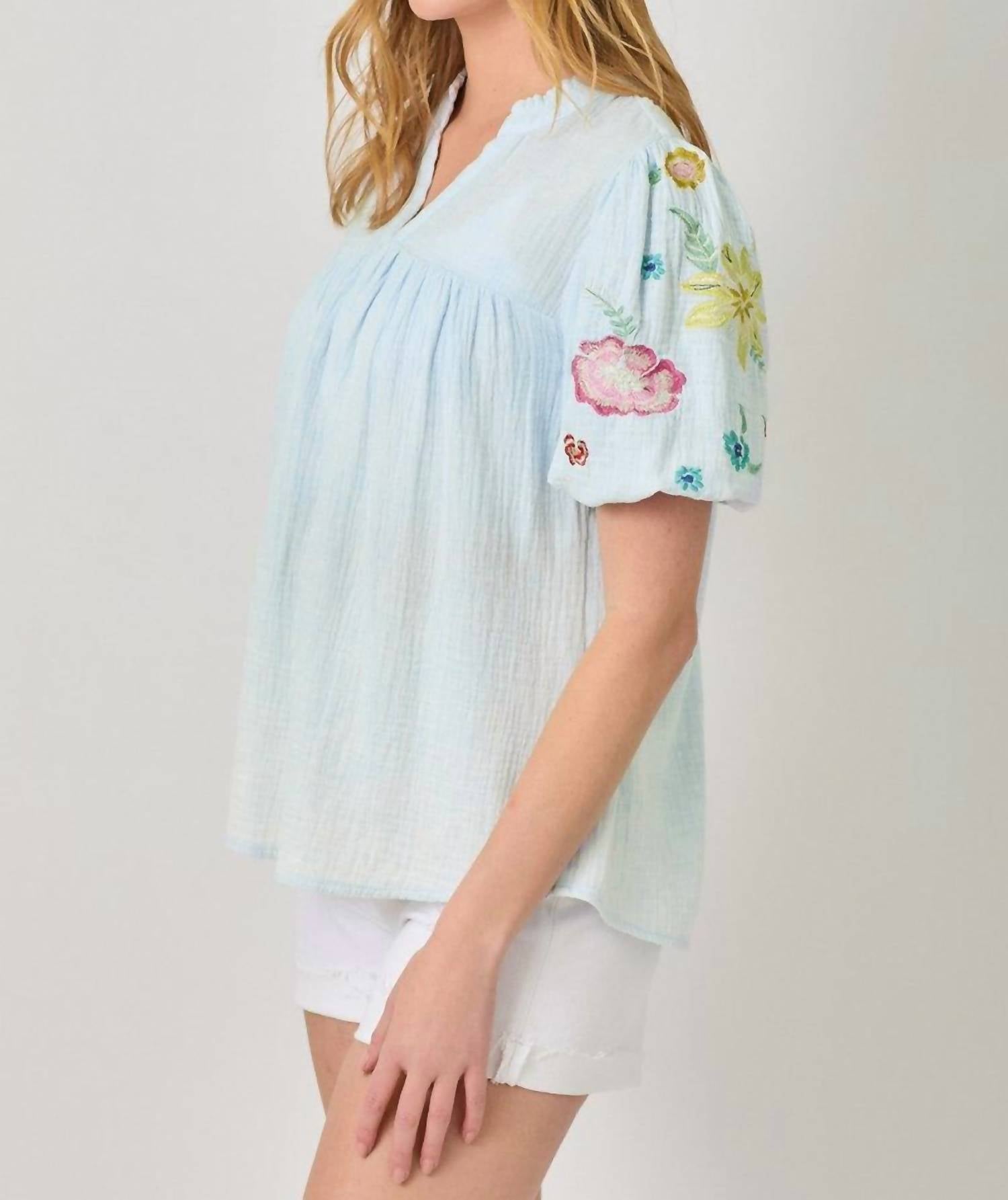 Mystree - Skye Short Sleeve Top