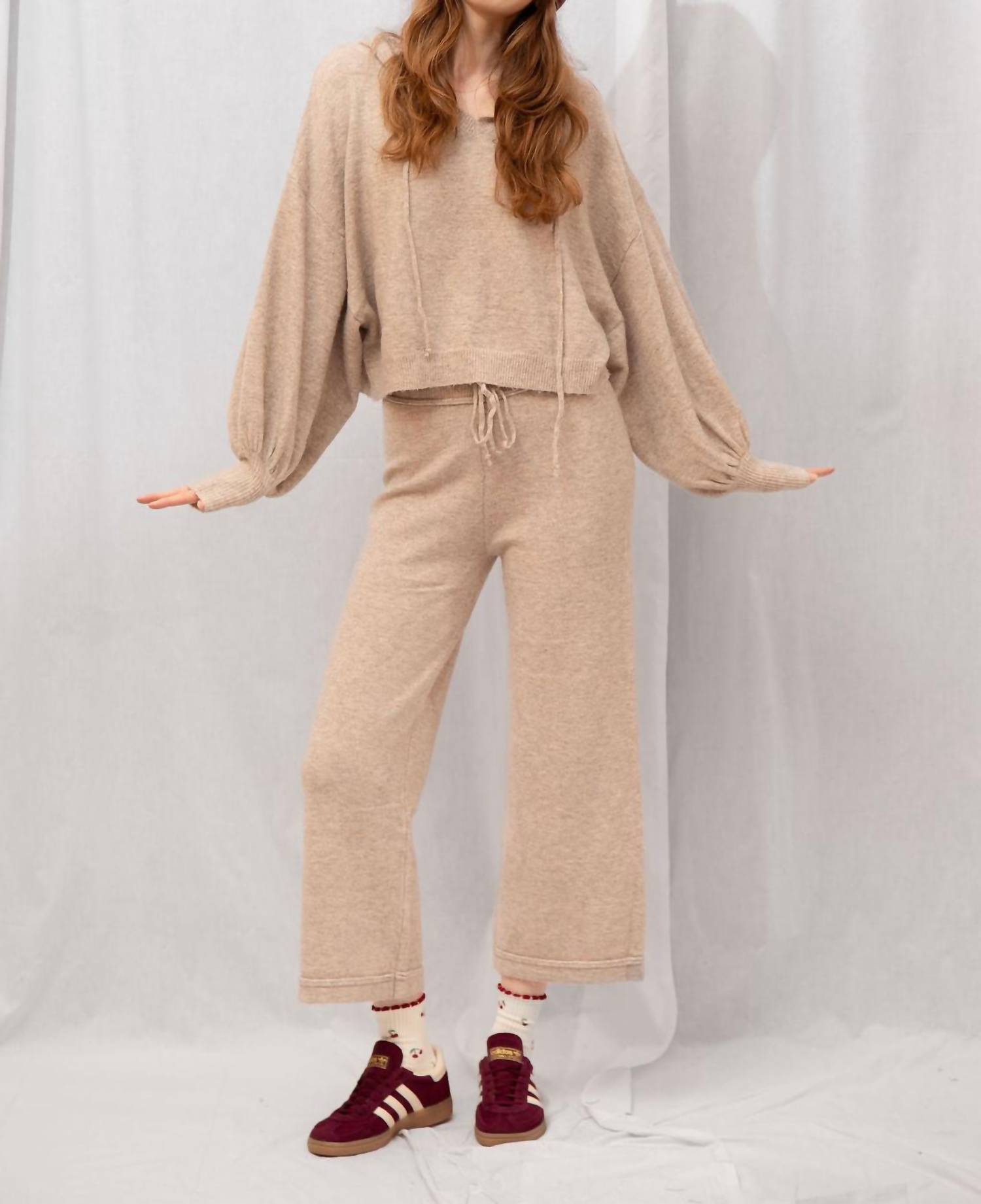 Miou Muse - Willow Knit Hoodie