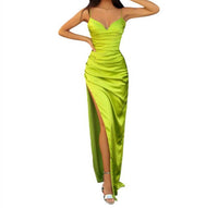 Tarik Ediz - Satin Evening Gown