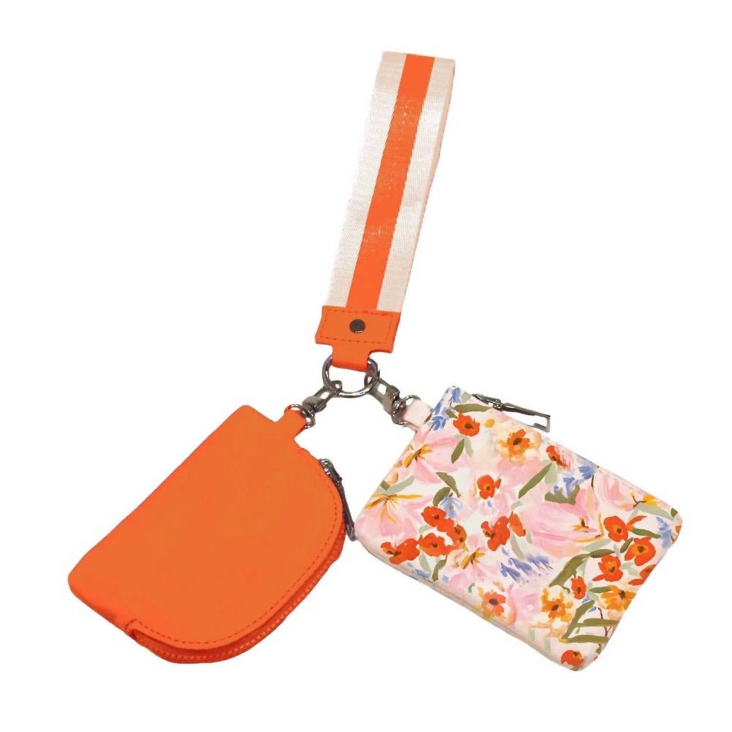 Pretty Simple - Women's Summer Spritz Dual Nylon Pouch Wristlet