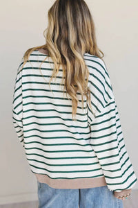 Shewin - Long Sleeves Crewneck Pullover