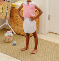 The Beaufort Bonnet Company Susanne Skirt in blue pink - kids' skirt