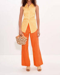 Simon Miller - Loch Sleeveless Poplin Button Down Top