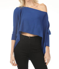 Isle By Melis Kozan - 2 Way Cropped Sweater Top
