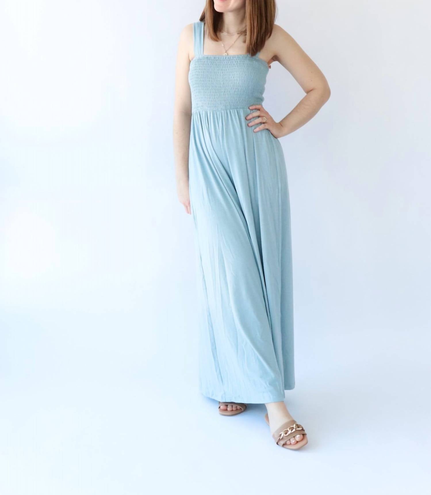 Mountain Valley - Smocked Top Jumpsuit