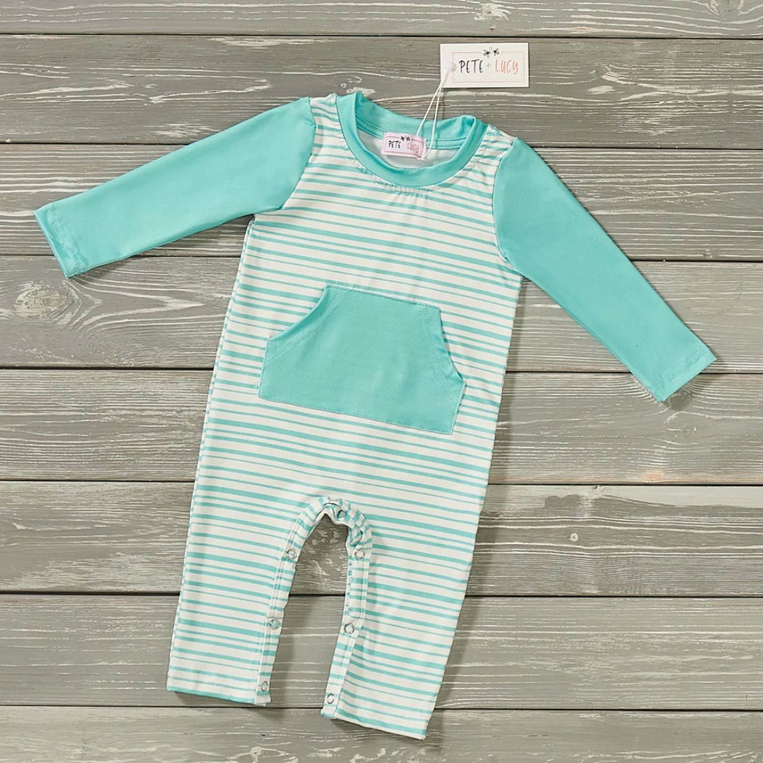 Pete + Lucy - Boys Bunch Of Flowers Romper