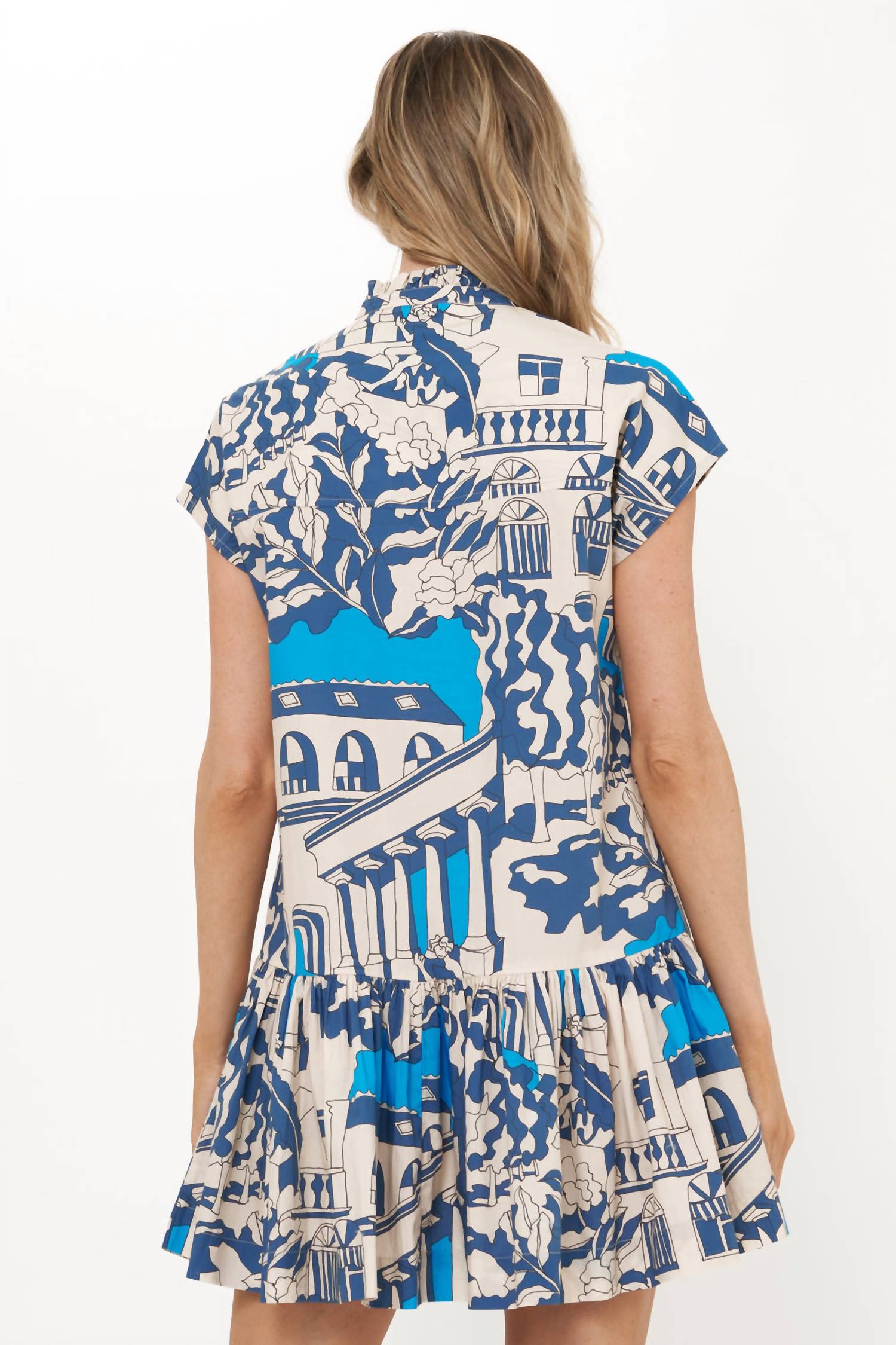 Oliphant - Cap Sleeve Mini Dress