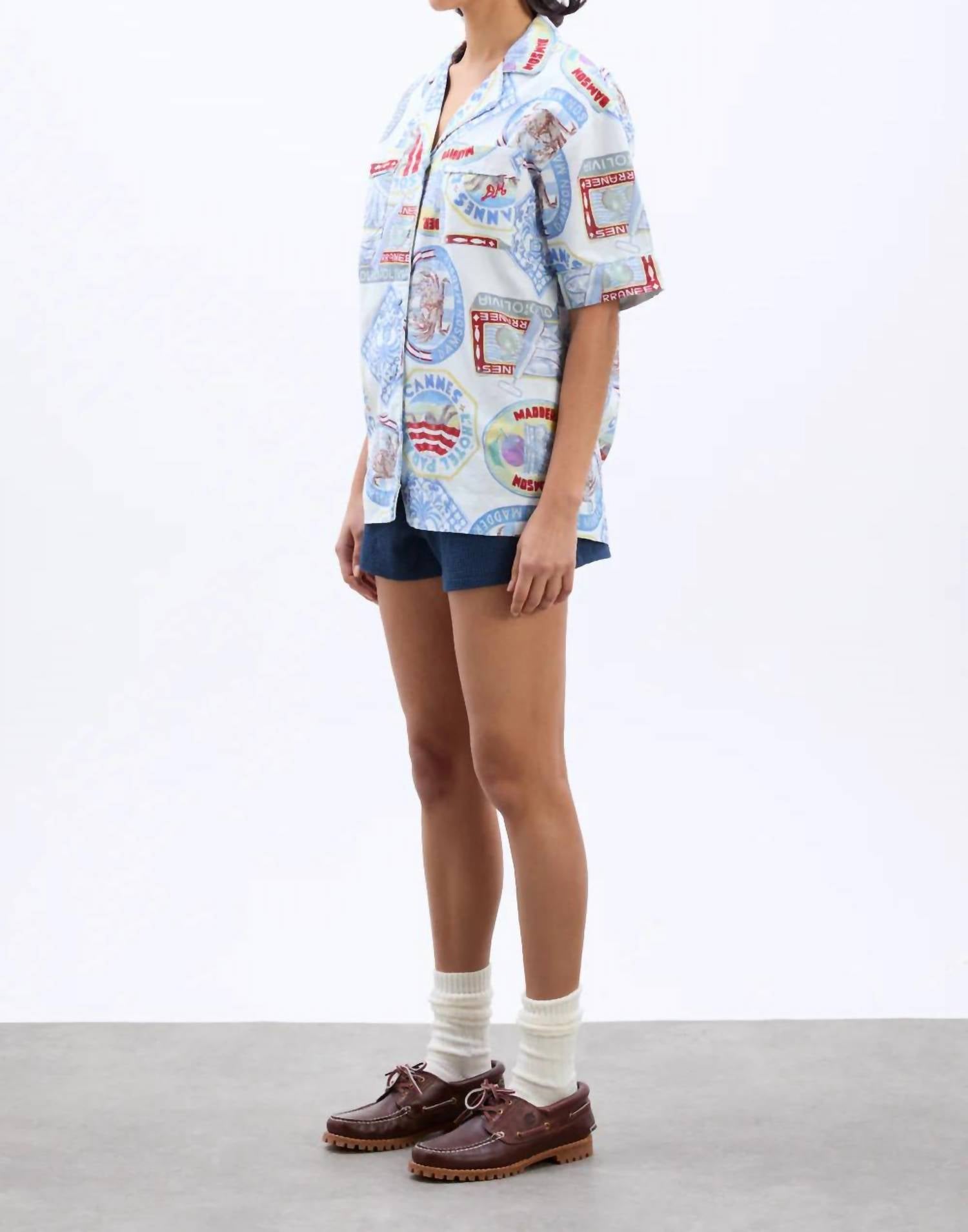 Damson Madder - Chlo Short Sleeve Shirt