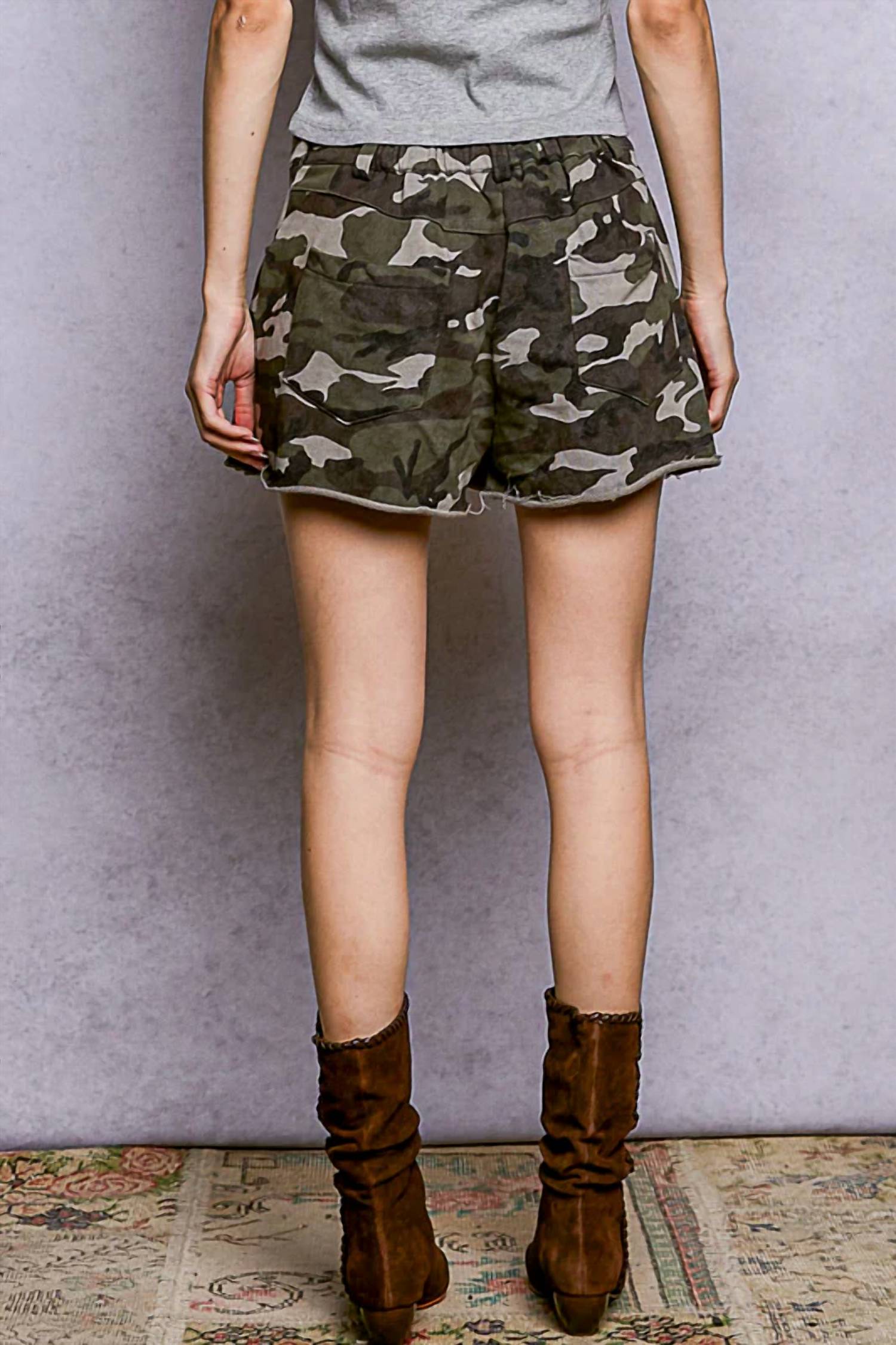 Pol - Camo Mini Skort