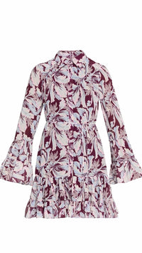 Cinq A Sept - Lyra Tulip Ruffled Mini Dress