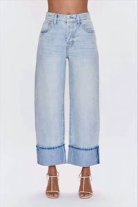 Pistola - Ryder High Rise Cuffed Straight Jeans