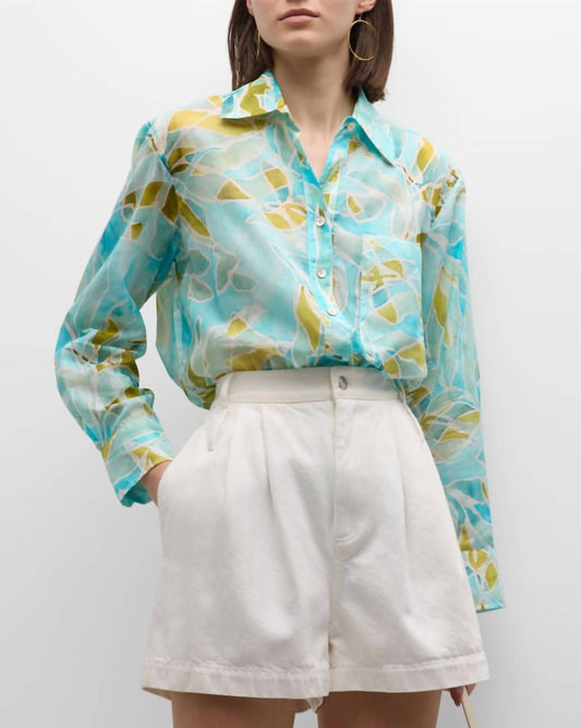 Finley - ANDIE SEAWEED PRINT SHIRT