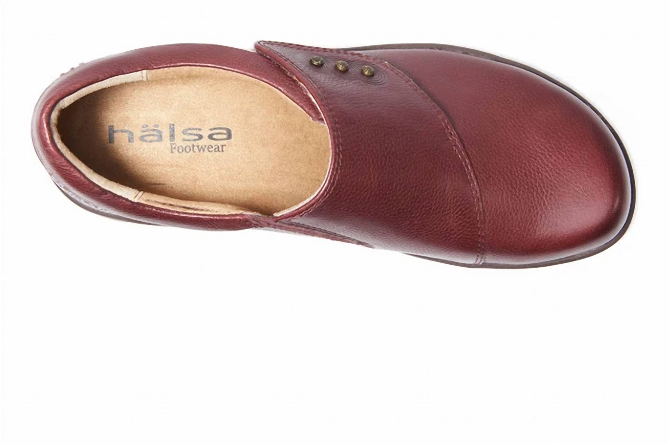 Halsa Footwear - Women's Anna Slip-on Clog Shoes