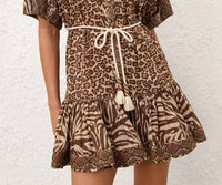 Zimmermann - Wanderlust Lantern Mini Dress