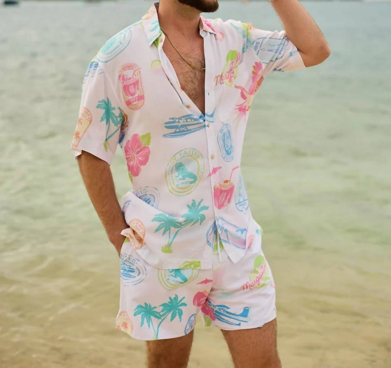 Kenny Flowers - The Changes In Latitude All-day Athleisure Short