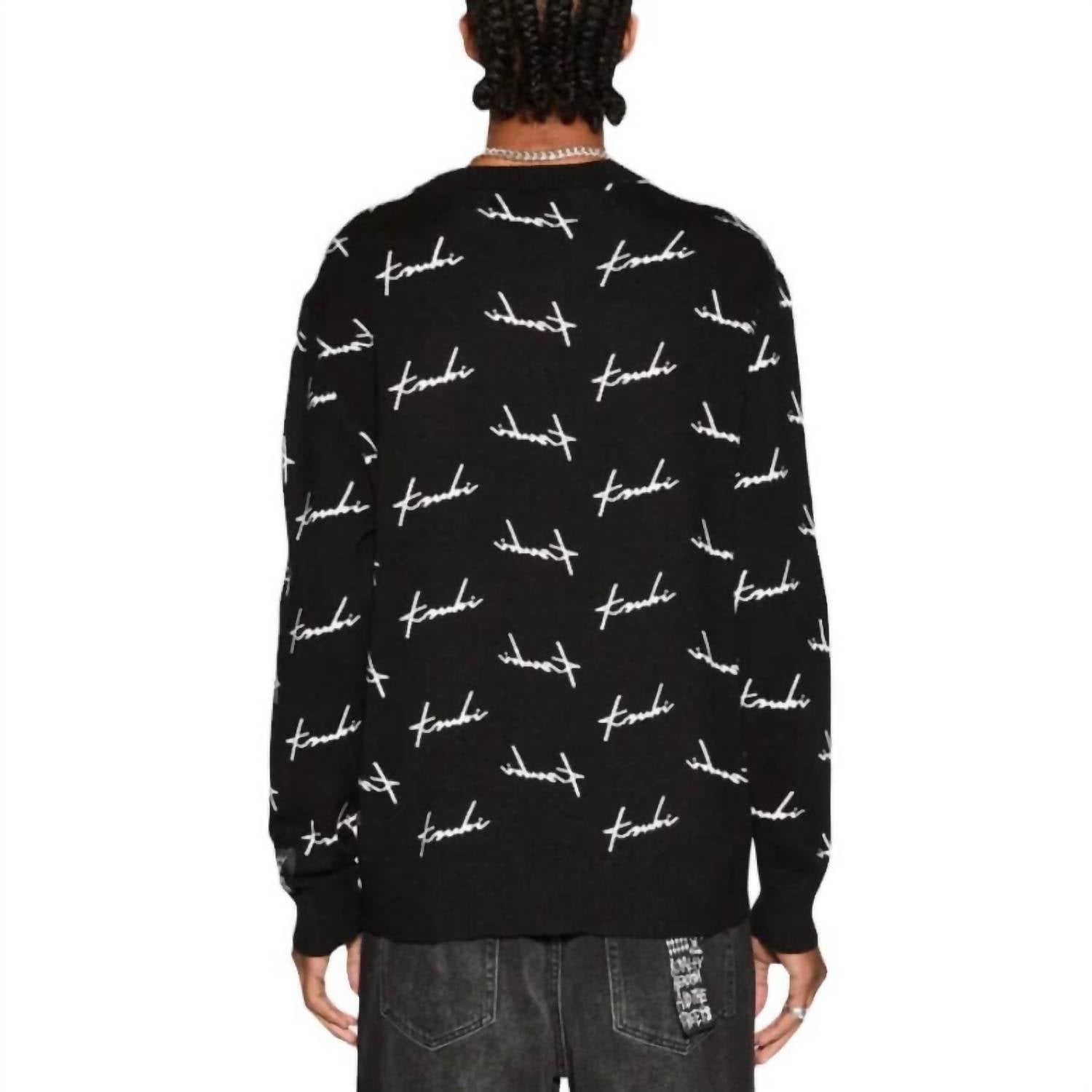 Ksubi - Skript Knit Crewneck Sweater