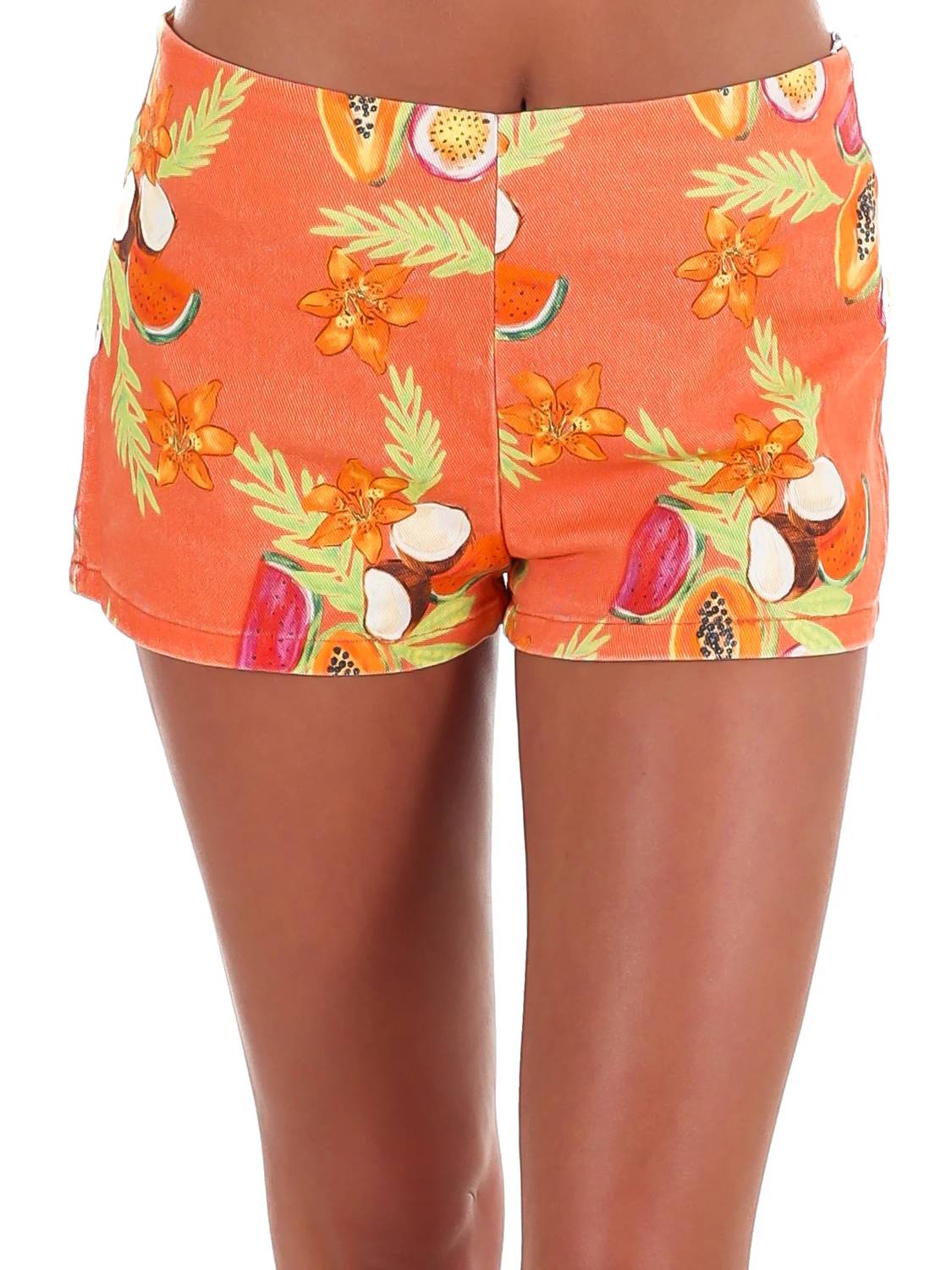 Bailey Rose - Women's Paradise Print Shorts
