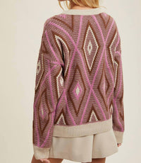 Wishlist - Diamond Dust Long Sleeve Sweater