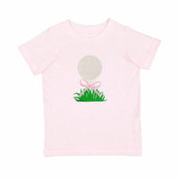 Sweet Wink - Golf Bow Patch Short Sleeve T-shirt