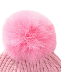 Soia&Kyo - Women's Amalie Knit Hat With Pom