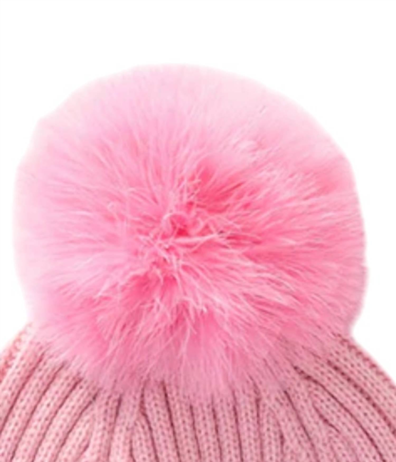 Soia&Kyo - Women's Amalie Knit Hat With Pom