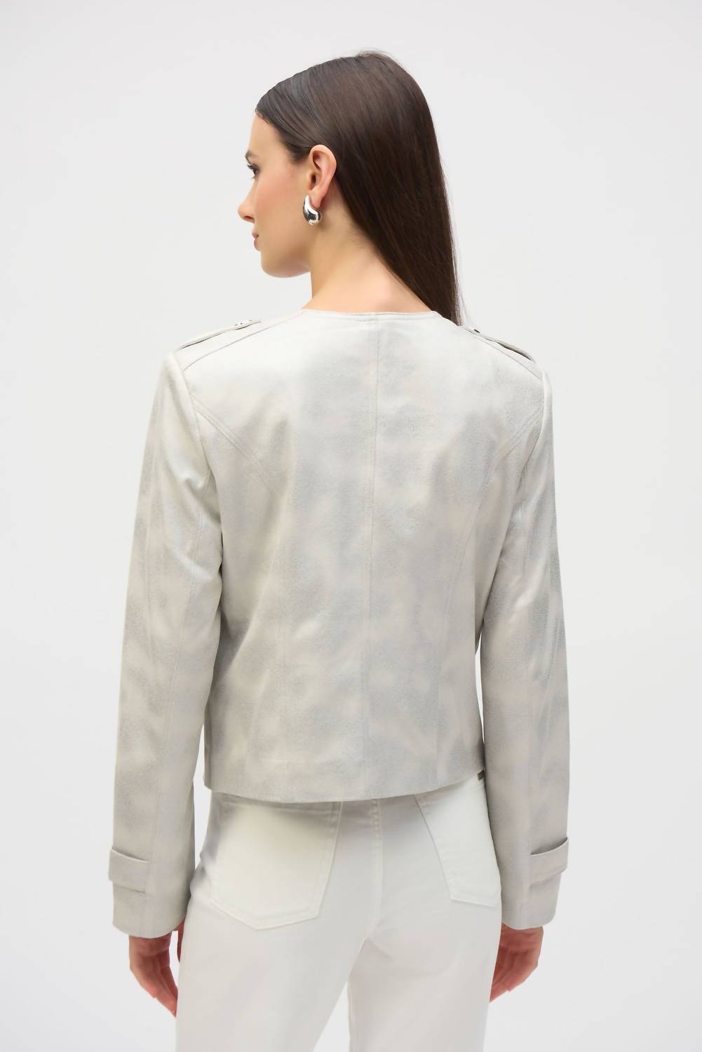 Joseph Ribkoff - Suede Boxy Jacket