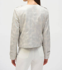 Joseph Ribkoff - Suede Boxy Jacket