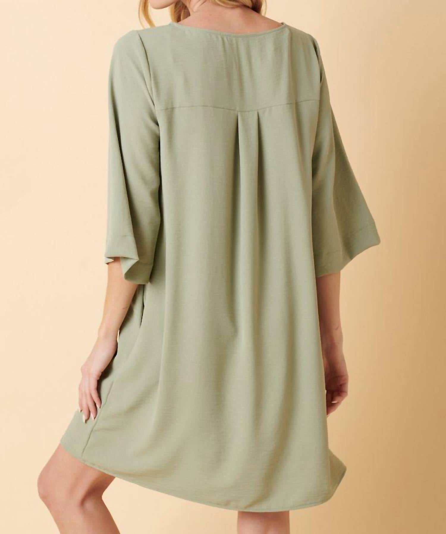 Mittoshop - Charli Crew Neck Mini Dress