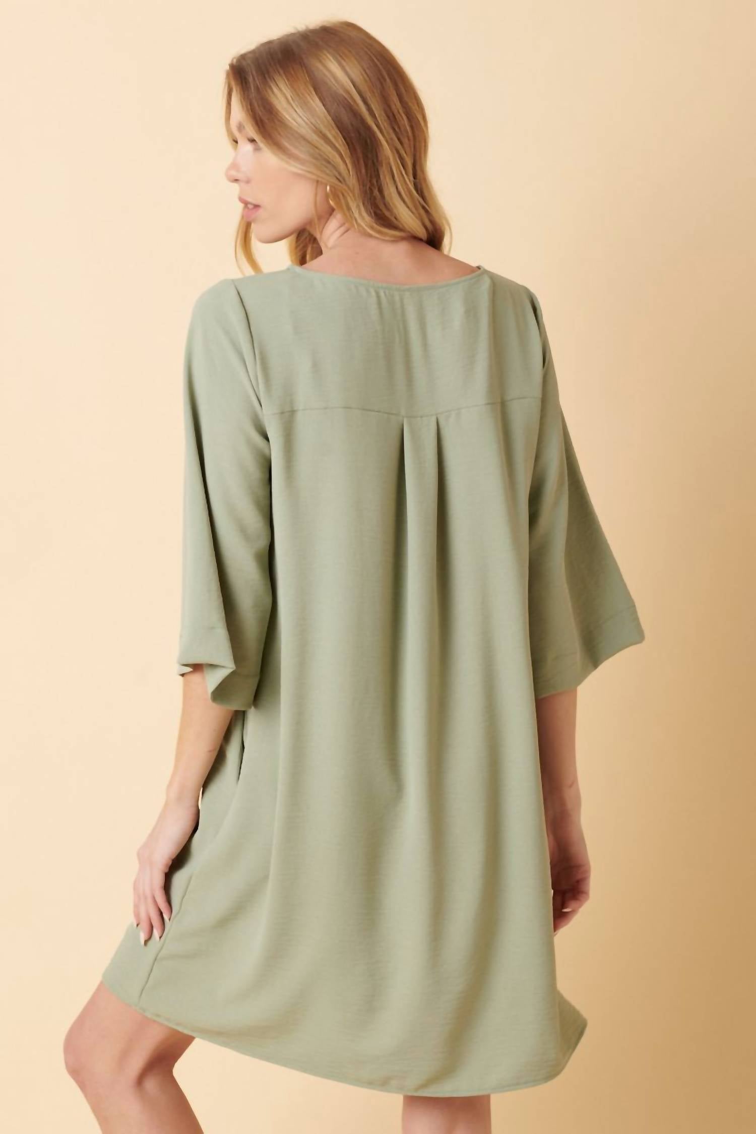 Mittoshop - Charli Crew Neck Mini Dress