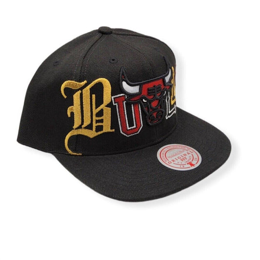 Mitchell & Ness - MEN'S NBA CHICAGO BULLS HYPE TYPE SNAPBACK CAP