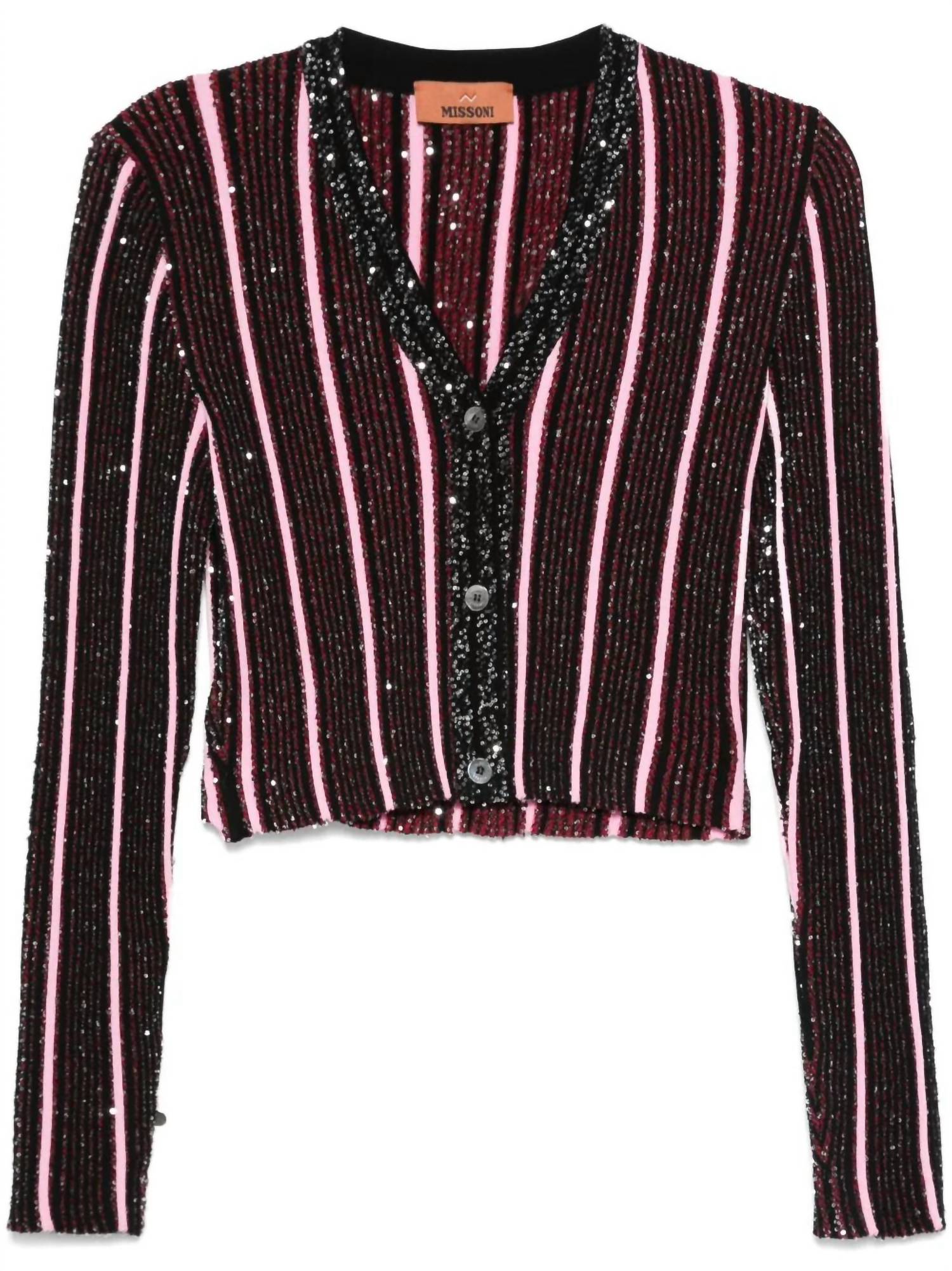 Missoni - Sequined Buttoned Cardigan