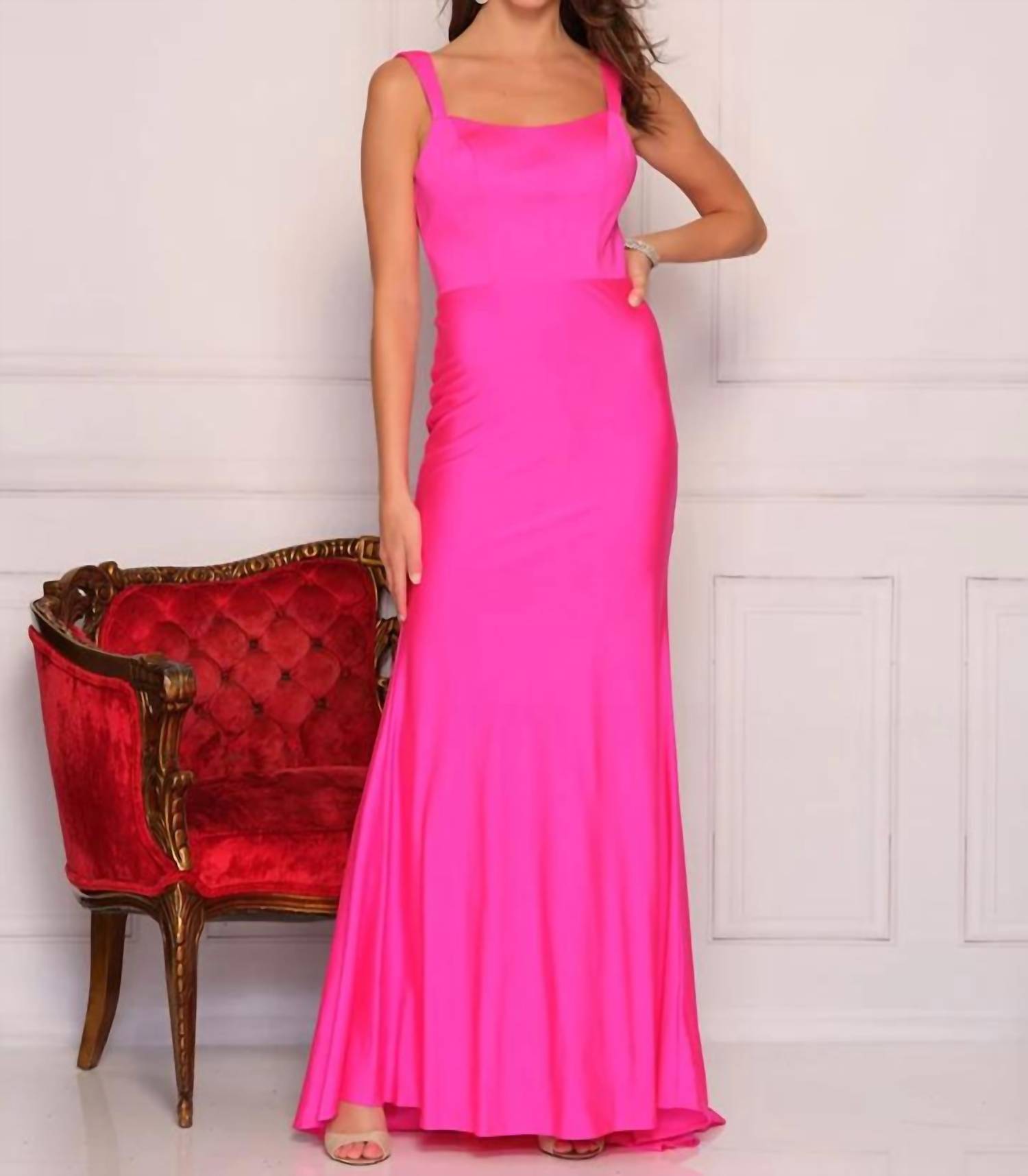 Dave & Johnny - Fitted Mermaid Dress