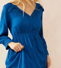 Bohera - Drop Waist Embroidered Dress