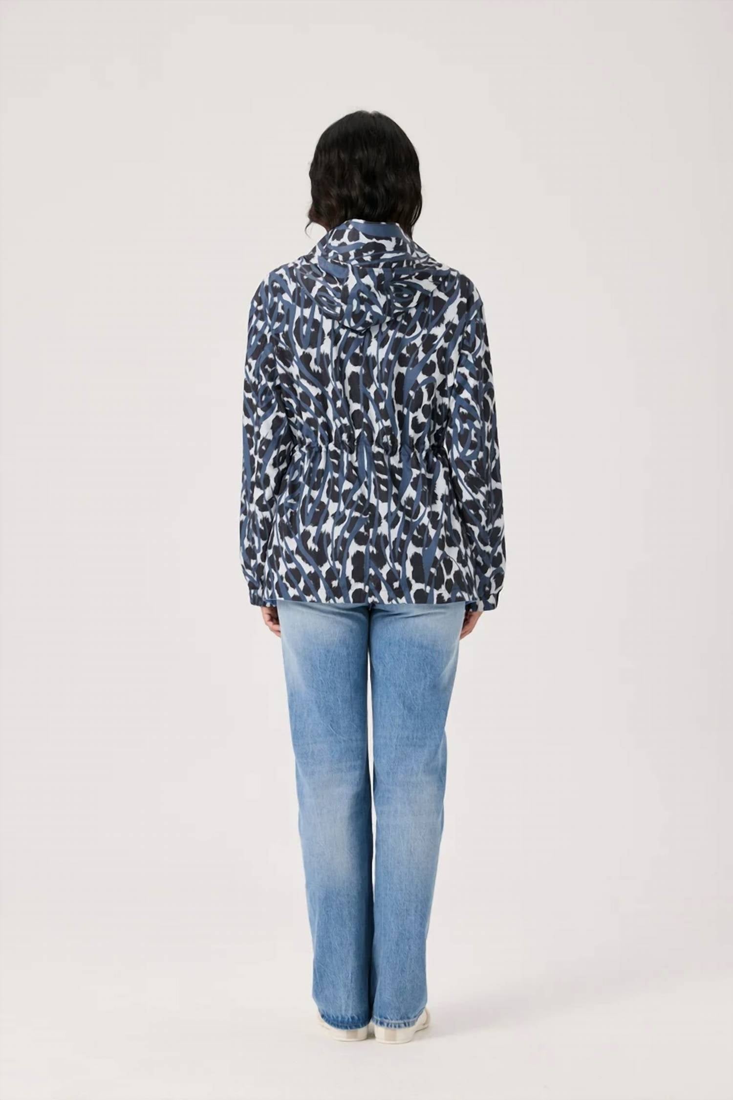 Nikki Jones - Reversible Hooded Rain Jacket