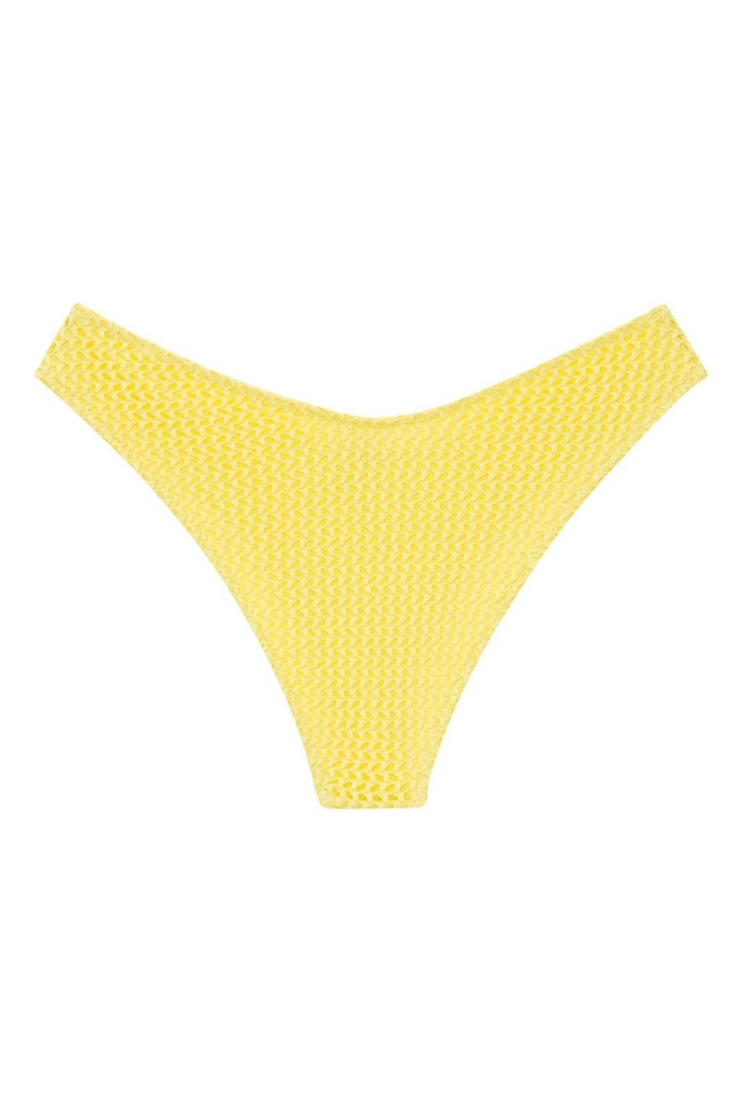Montce - Lulu Zig Zag Stitch Bikini Bottom