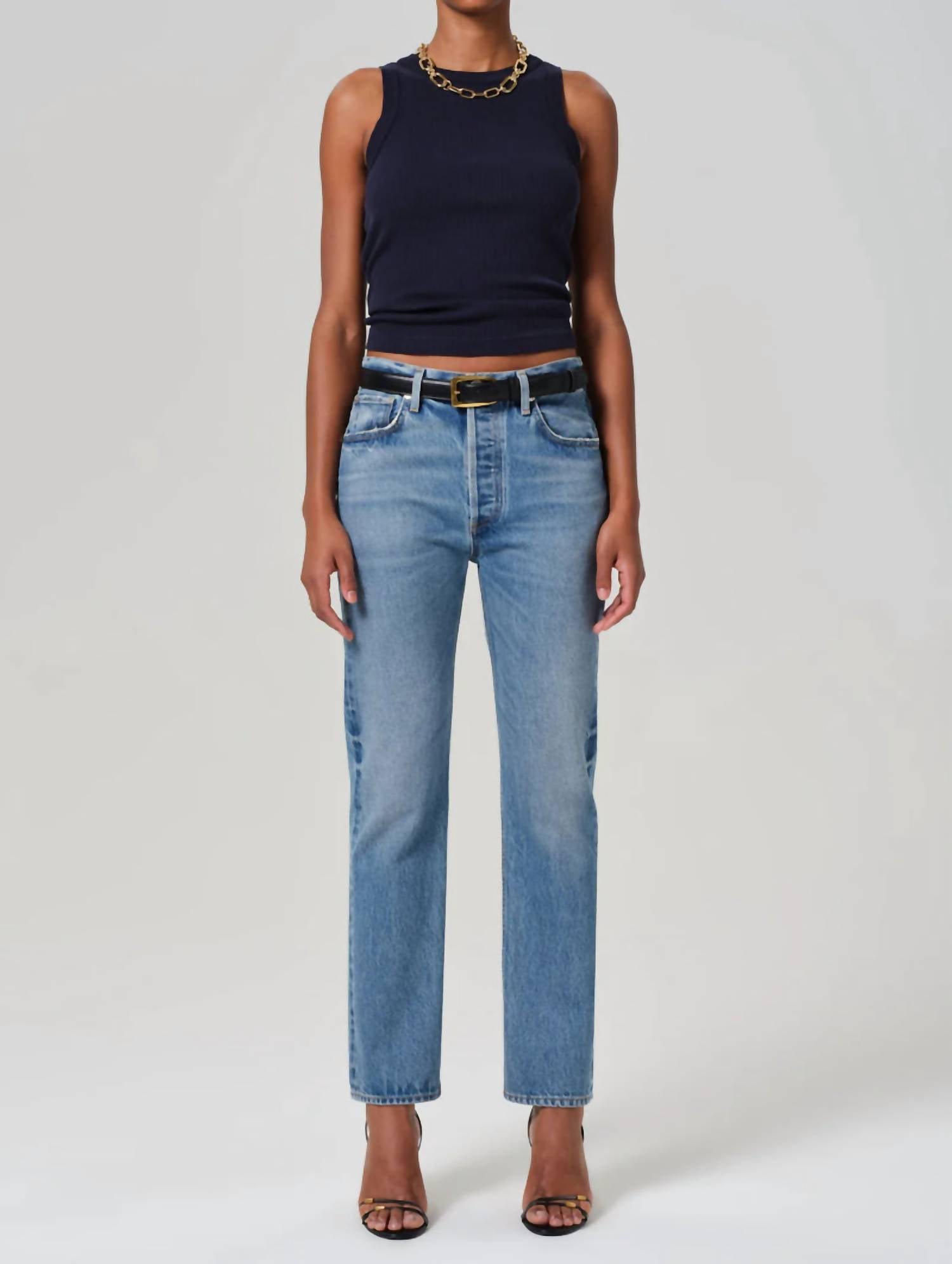Citizens Of Humanity - Blaine High Rise Straight Leg Jeans