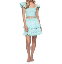 Pq Swim - Ari Eyelet Top