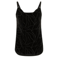 Ecru - Knightley Velvet Burnout Camisole