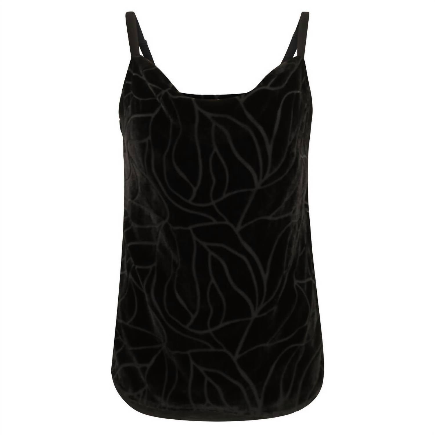 Ecru - Knightley Velvet Burnout Camisole