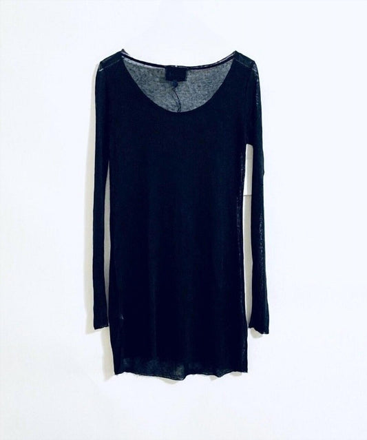 Solid & Striped - Women's Linen Sheer Long Sleeve Mini Dress