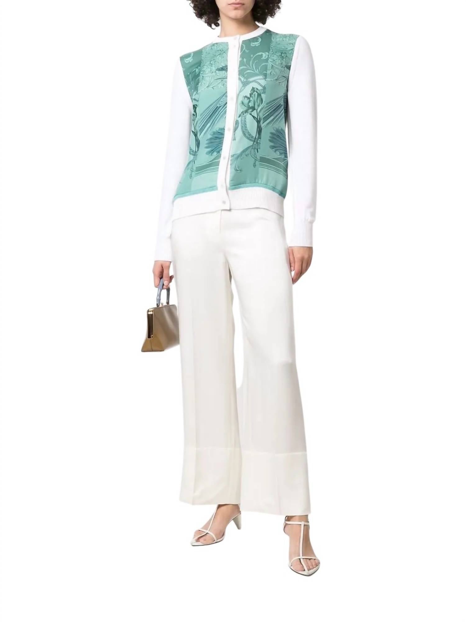 Salvatore Ferragamo - Floral-print Buttoned Cardigan