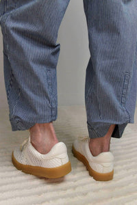 Democracy - Relaxed Stripe Barrel Jean