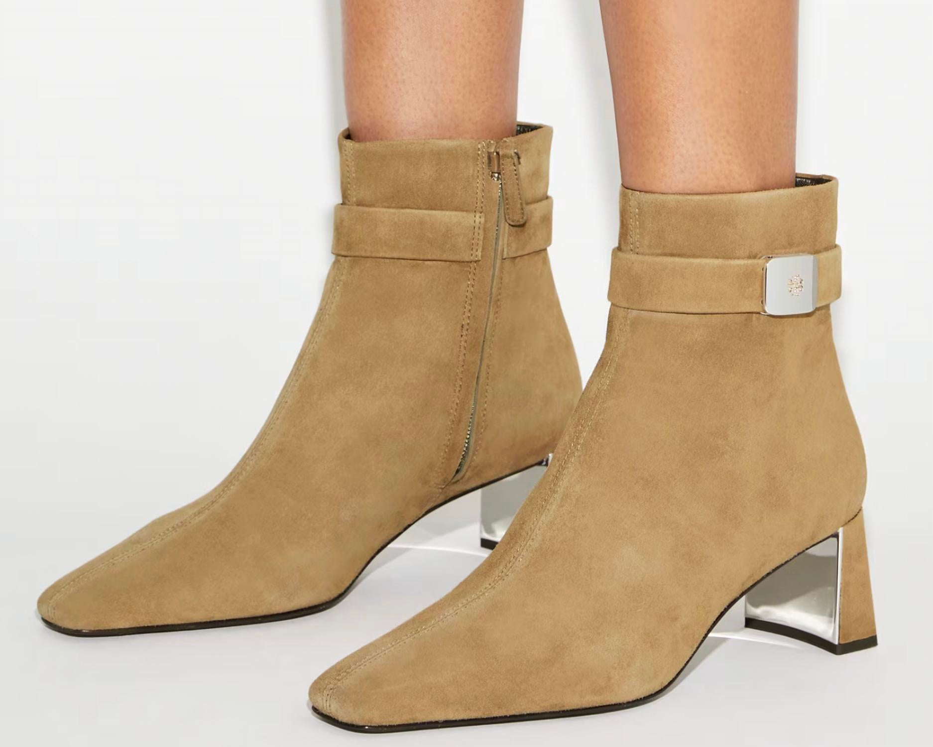 Tory Burch - Women's Georgia Heeled Ankle Boot