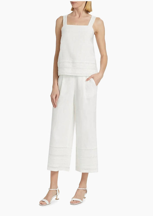 Elie Tahari - The Adelle Linen Pants